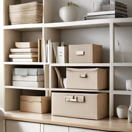 Afbeelding van Slimme opslag met opvouwbare opbergboxen voor elk huis