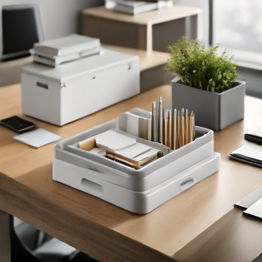 Afbeelding van Rekbare opbergdeksels voor kantoororganisatie