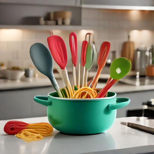 Afbeelding van Top siliconen kookgerei voor perfecte pasta