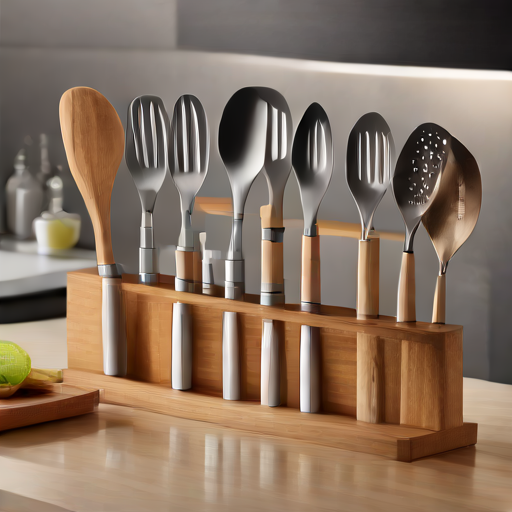 Afbeelding van Gebruik van multifunctionele keukengerei sets in de keuken