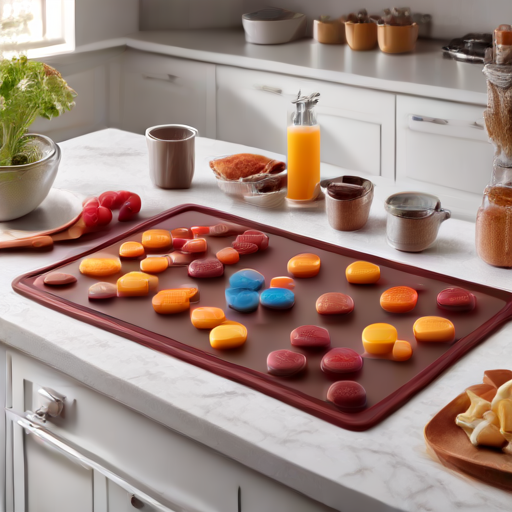 Afbeelding van Herbruikbare siliconen bakmatten voor snoepmaken: tips