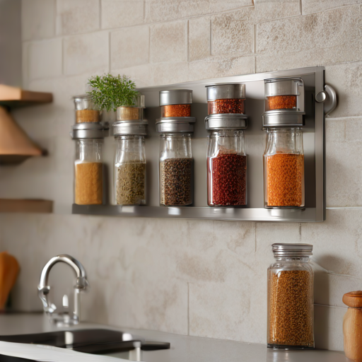 Afbeelding van Magnetische kruidenhouders: De sleutel tot een opgeruimde keuken