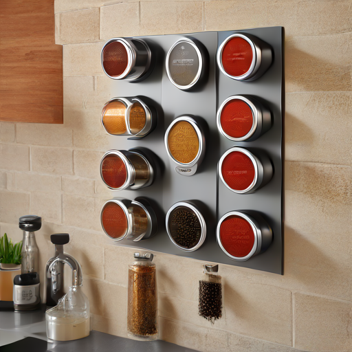 Afbeelding van Ruimtebesparing met magnetische kruidenhouders