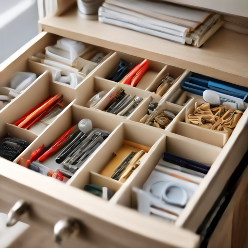 Afbeelding van Optimaliseer je ruimte met plastic lade organizers