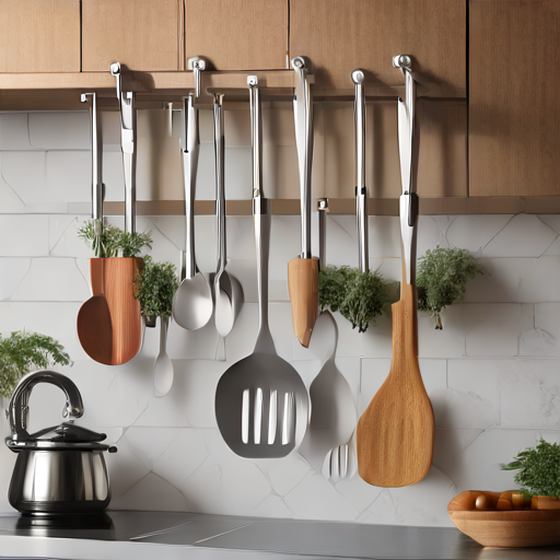 Afbeelding van Kwalitatieve Ophanghaken voor Keukengerei Vinden