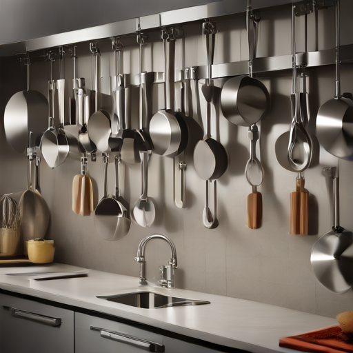 Afbeelding van Is het veilig om ophanghaken voor keukengerei te gebruiken?