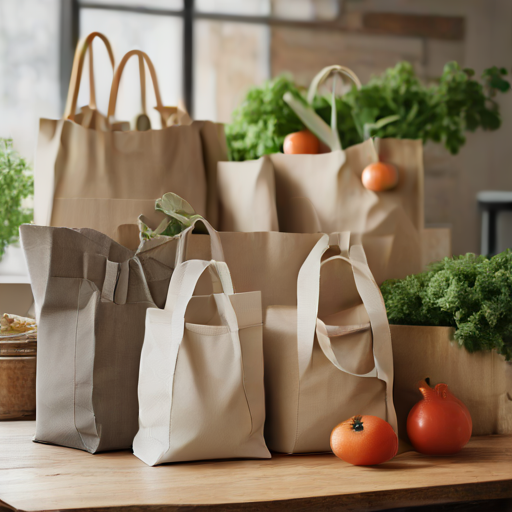 Afbeelding van Herbruikbare boodschappenzakken: kunnen ze gerecycled worden?