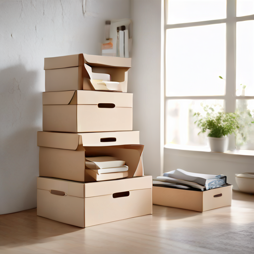 Afbeelding van Koop opvouwbare opvouwdozen voor verhuizing eenvoudig online