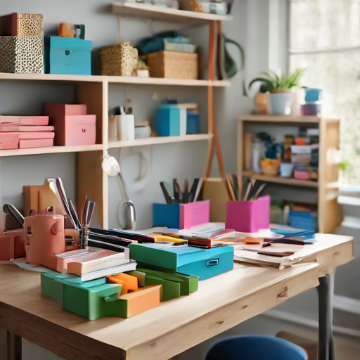 Afbeelding van Opvouwbare dozen voor al je hobby's gebruiken