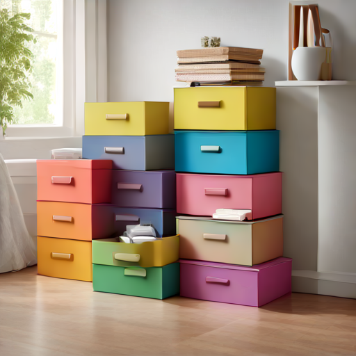 Afbeelding van Opvouwbare opvouwdozen voor optimale opslagoplossingen