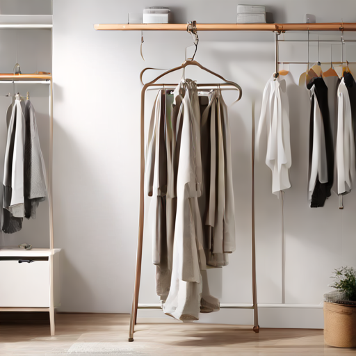 Afbeelding van Opvouwbare opberghangers: optimaal gebruik in huis