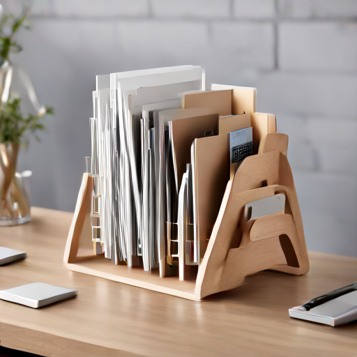 Afbeelding van Wat kost een opvouwbare tijdschriftenhouder?