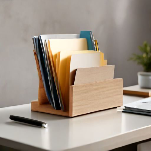 Afbeelding van Ontdek de Beste Tips voor Opvouwbare Documenthouders