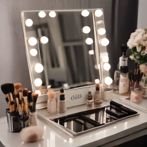 Afbeelding van Mini Make-upspiegels voor Perfecte Make-up Applicatie