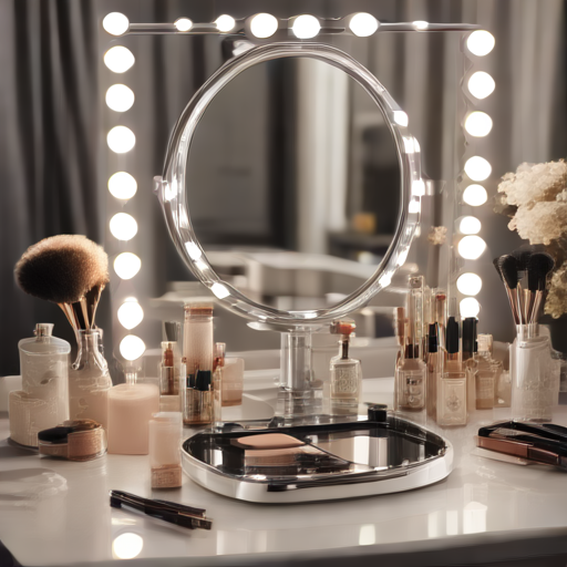 Afbeelding van Mini make-upspiegels schoonmaken en onderhouden tips