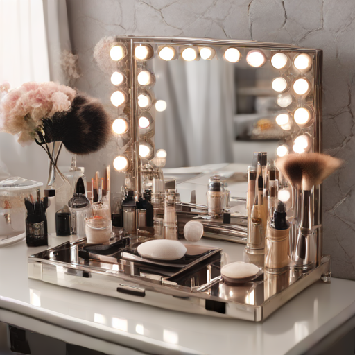 Afbeelding van Mini Make-upspiegels: Onmisbaar voor Reizigers