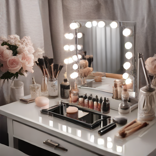 Afbeelding van Mini make-upspiegels voor professioneel gebruik: handig of niet?