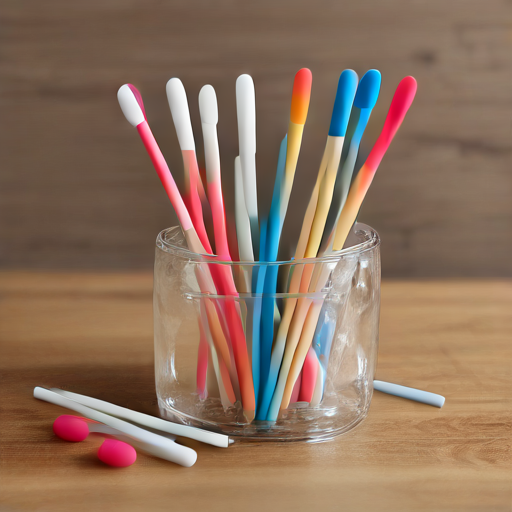 Afbeelding van Herbruikbare Siliconen Wattenstaafjes Maken: Een Gids