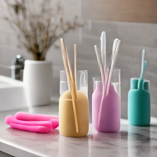 Afbeelding van Herbruikbare siliconen wattenstaafjes: duurzaam en handig