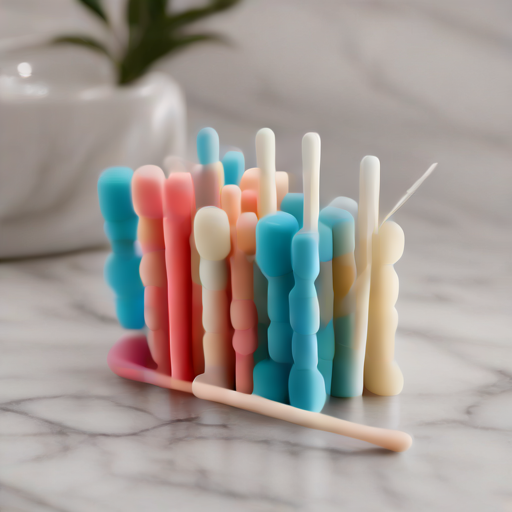 Afbeelding van Goedkoopste herbruikbare siliconen wattenstaafjes voor kinderen