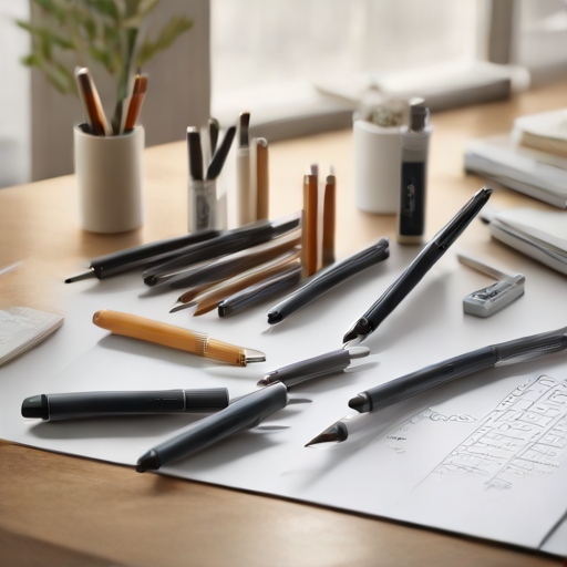Afbeelding van Beste multifunctionele pennen voor kunstenaars: Topkeuzes