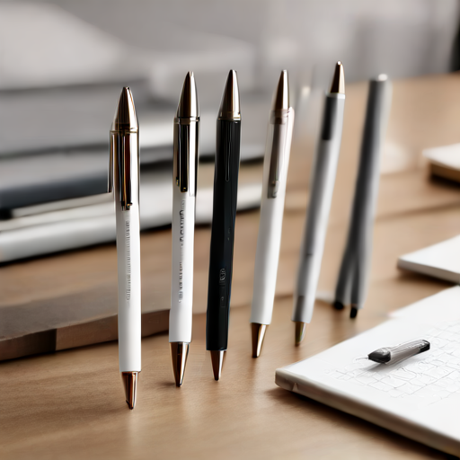 Afbeelding van Multifunctionele pennen voor schoolprojecten kiezen