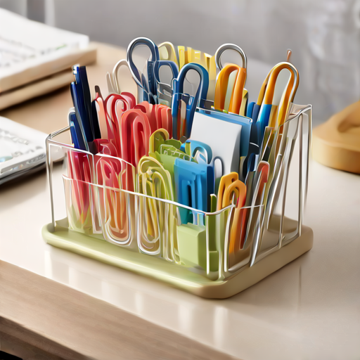 Afbeelding van Effectief gebruik van papierklemhouders op kantoor