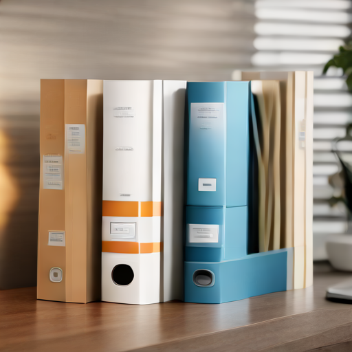 Afbeelding van Optimaliseer je administratie met papieropslagmappen