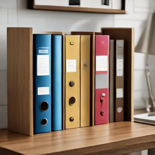 Afbeelding van Top papieropslagmappen voor thuisgebruik