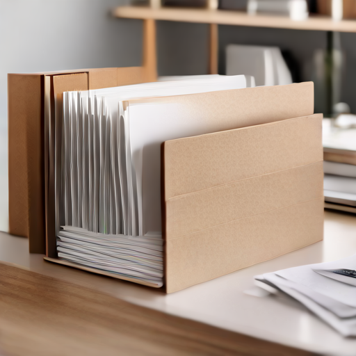 Afbeelding van Gemiddelde kosten van papieropslagmappen per stuk