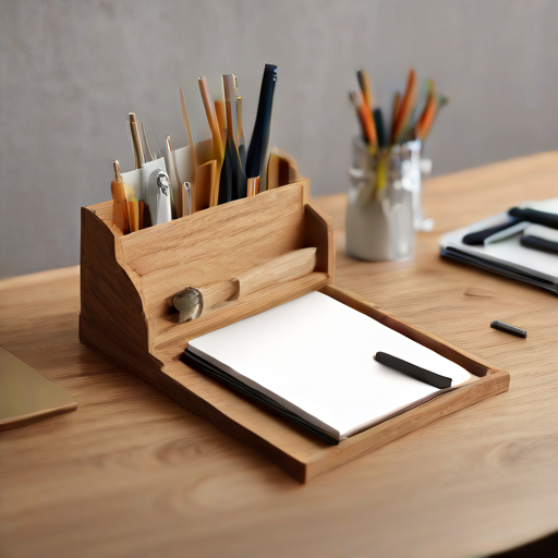 Afbeelding van Maak Zelf Schrijfblokkenhouders: Stap-voor-Stap Gids