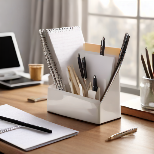 Afbeelding van Organisatie met schrijfblokkenhouders: Tips en Voordelen