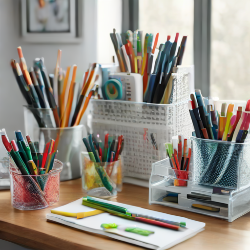 Afbeelding van Organiseer je markeerstiftenhouders eenvoudig en efficiënt