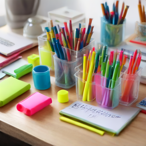 Afbeelding van Koop markeerstiftenhouders voor een succesvol schooljaar