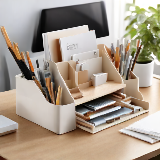 Afbeelding van Ontdek de voordelen van opvouwbare bureau-organizers