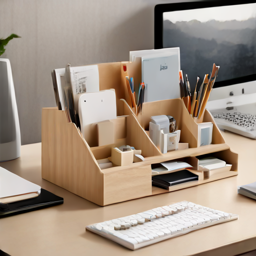 Afbeelding van Beste opvouwbare bureau-organizers voor een klein bureau