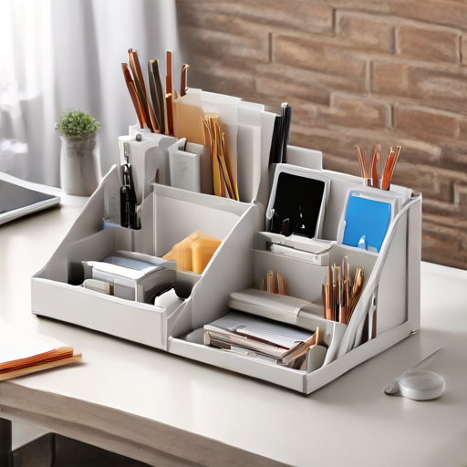 Afbeelding van Kosten van opvouwbare bureau-organizers in diverse winkels