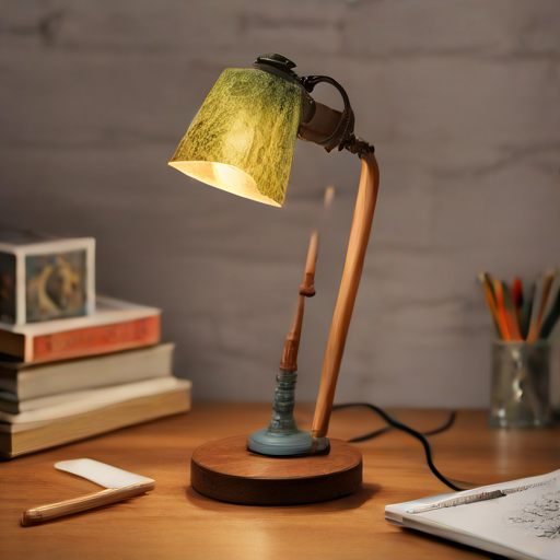 Afbeelding van Maak je eigen mini bureaulampen: een stap-voor-stap gids