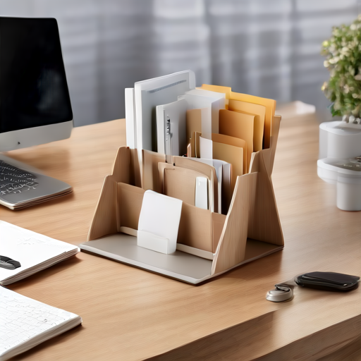 Afbeelding van Maak je eigen opvouwbare documenthouders in 5 stappen