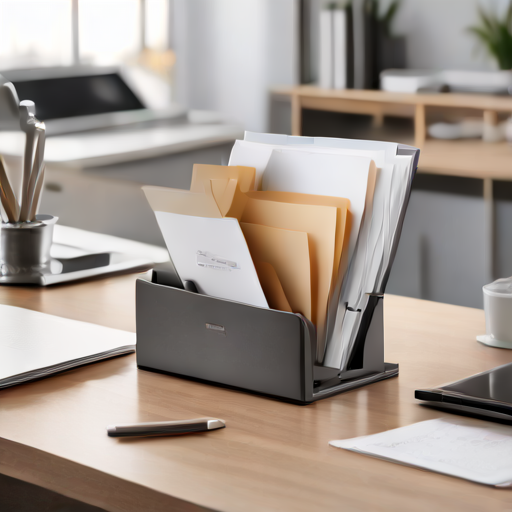 Afbeelding van Gebruik van opvouwbare documenthouders: Tips en Voordelen