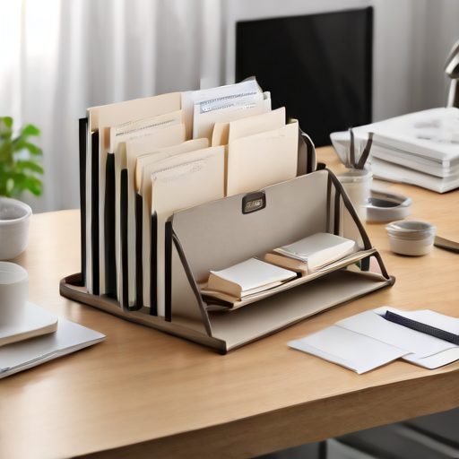 Afbeelding van Opvouwbare documenthouders voor school: Een handige gids