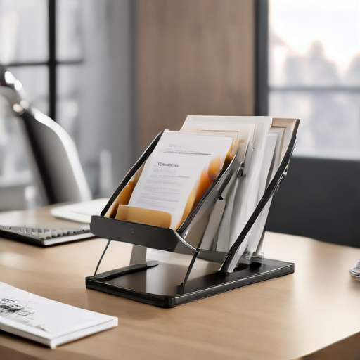 Afbeelding van Ontdek de voordelen van opvouwbare documenthouders