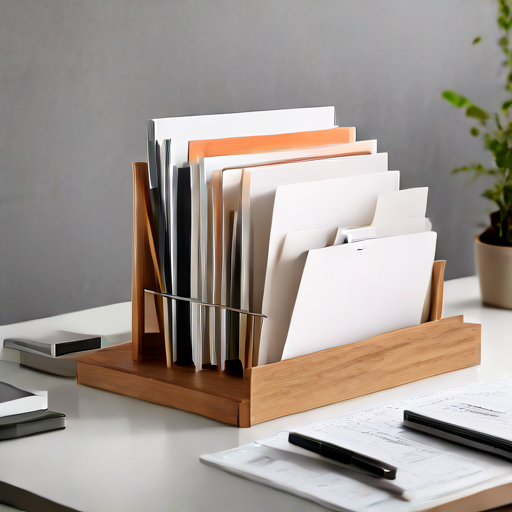 Afbeelding van Opvouwbare documenthouders: De toekomst van kantoororganisatie