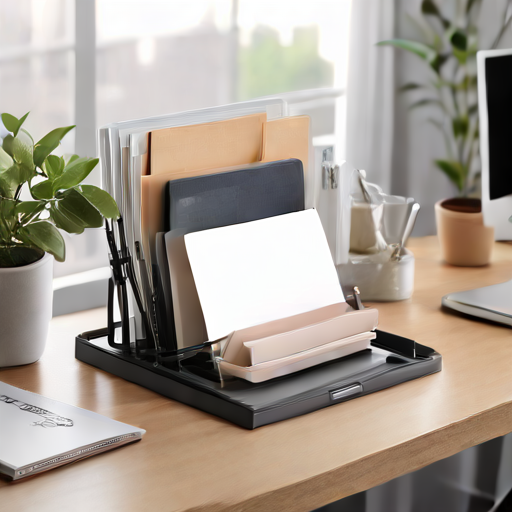 Afbeelding van Opvouwbare documenthouders voor optimale organisatie