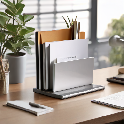 Afbeelding van Opvouwbare documenthouders voor meerdere documenten gebruiken