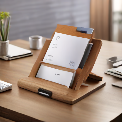 Afbeelding van Verbeter je opvouwbare documenthouders gebruik met deze tips