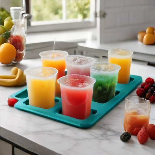 Afbeelding van Ontdek de Beste Soorten Herbruikbare Ijsvormpjes