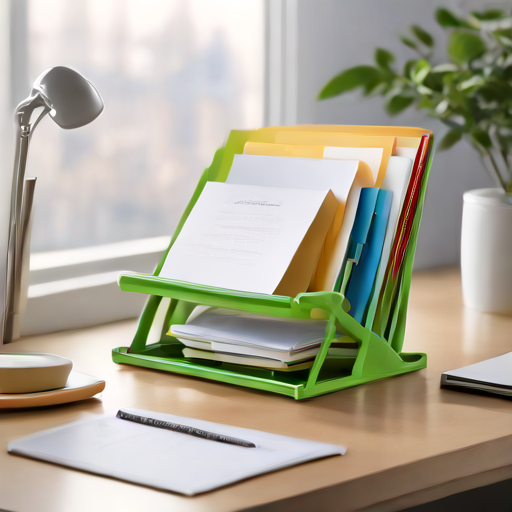 Afbeelding van Maak je eigen opvouwbare documenthouders thuis