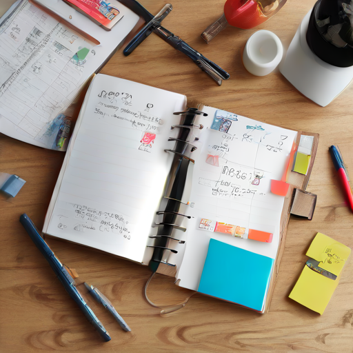 Afbeelding van Multifunctionele planners voor studenten vinden