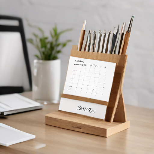 Afbeelding van Gebruik kalenderhouders voor een efficiënte agenda